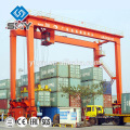 High Efficiency & Durable Quality Rubber Tyre Straddle Carrier